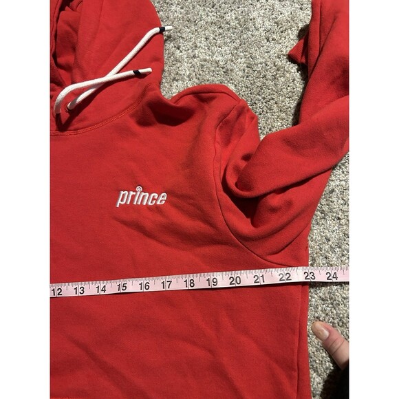 Two Prince‎ Pickleball Unisex Size Large Hoodie Pullover Sweatshirt Red Yellow - Picture 7 of 7